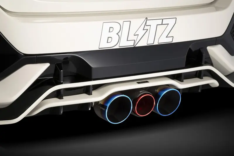 Blitz Rear Garnish 2017-2020 Honda Civic Type R Fk8 (Frp) 1