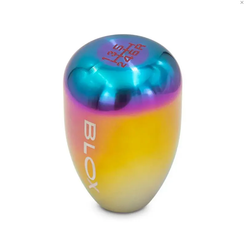 Blox Racing 6-Speed Billet Shift Knob - Neo Finish 10X1.25Mm 1