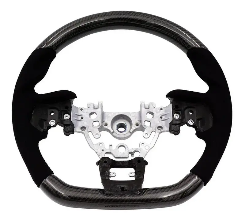 Blox Racing Carbon/Alcantara Steering Wheel - Subaru 2022+ Wrx 1