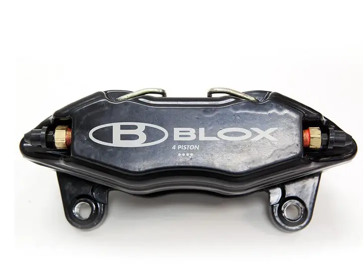 Blox Racing Forged 4 Piston Calipers - Single (Fits Honda/Acura 262Mm Rotors) 1