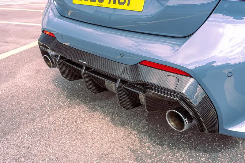 Bmw 1 Series Dual Exit & M135i F40 Pre-Preg Carbon Fibre Rear Diffuser (2019-2024) 2
