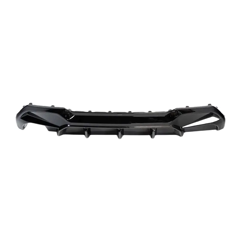 Bmw 1 Series M Sport F40 Single Exit (116I 116D 118I 118D) Evo-1 Gloss Black Rear Diffuser By Zaero (2019-2024) 1