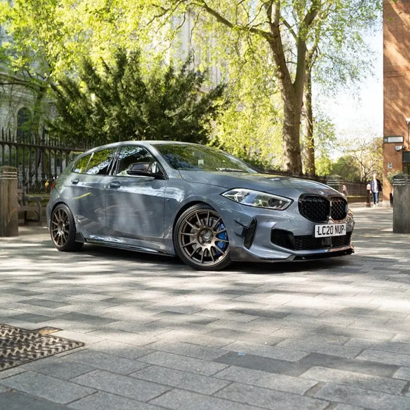 Bmw 1 Series M Sport & M135i F40 Pre-Preg Carbon Fibre Front Splitter (2019-2024) 2