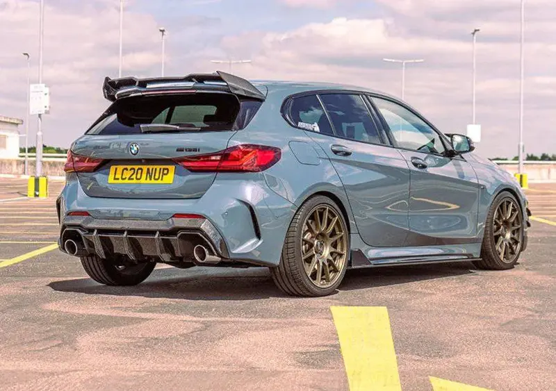 Bmw 1 Series & M135i F40 & F70 Pre-Preg Carbon Fibre Spoiler Rear Wing (2019+) 2