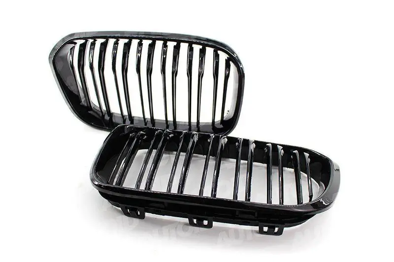 Bmw 1 Series, M135i & M140i F20 F21 Lci Gloss Black Kidney Grilles By Form (2015-2019) 1