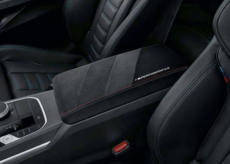 Bmw 2 Series G42, M2 G87, M3/M4 G80/G82 Genuine M Performance Alcantara Armrest 2