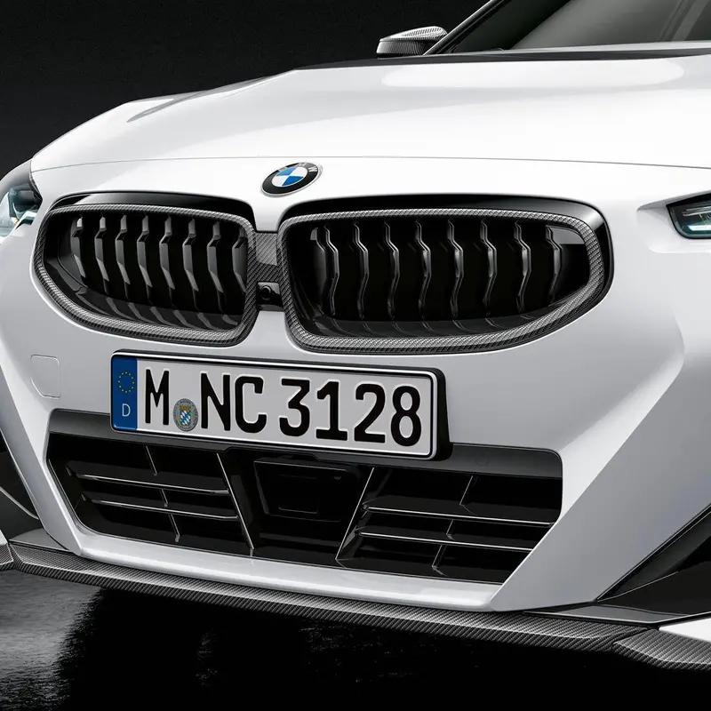 Bmw 2 Series & M240i Genuine M Performance Carbon Fibre Front Grille (2021+, G42) 1