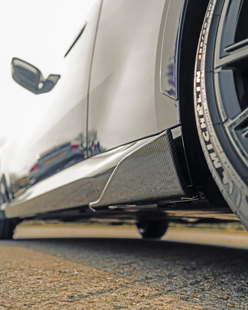 Bmw 2 Series & M240i Genuine M Performance Carbon Fibre Side Skirt Blades (2021+, G42) 1