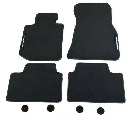 Bmw 3 Series G20 G21 & M3 G80 G81 Genuine M Performance Floor Mats Set (2018+) 1