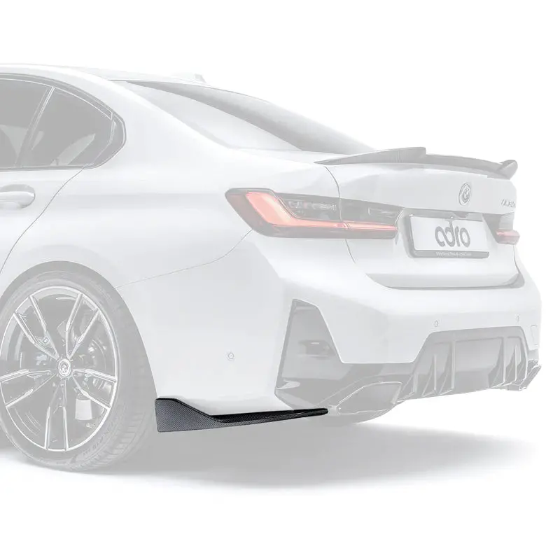 Bmw 3 Series M340i G20 Lci Carbon Fibre Rear Winglets By Adro (2022+) 1
