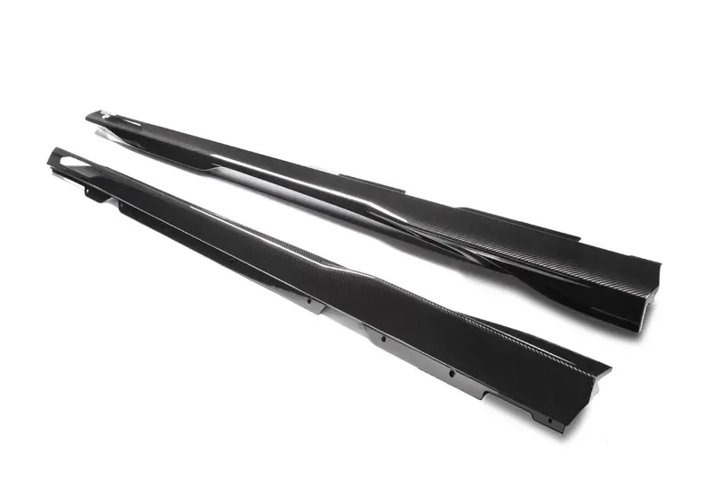 Bmw 4 Series & I4 Gran Coupe G26 Pre-Preg Carbon Fibre Side Skirts By Form (2021+) 1