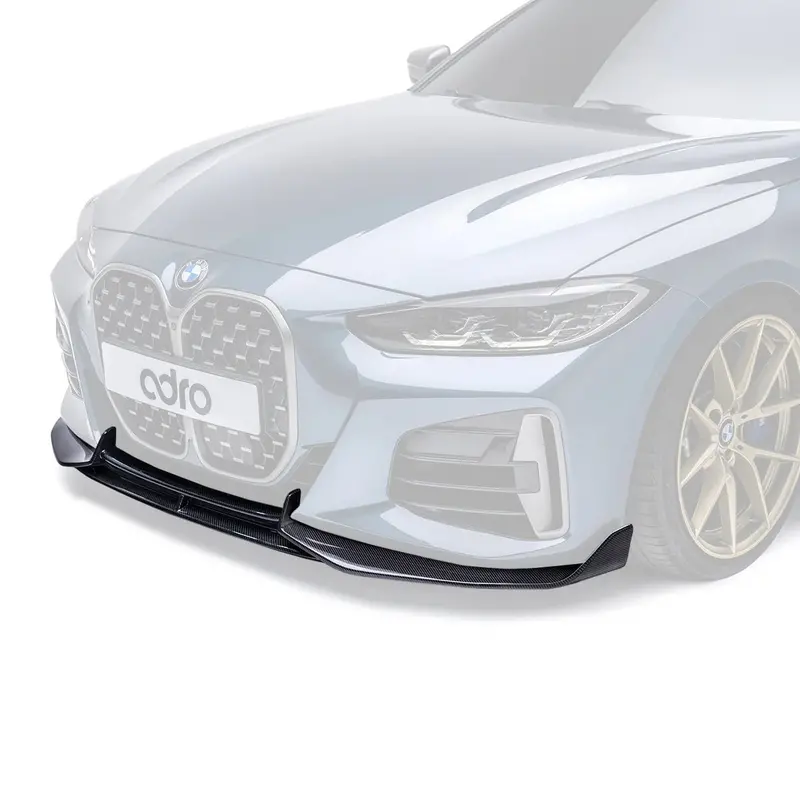 Bmw 4 Series M Sport & M440i G22 Carbon Fibre Front Splitter By Adro (2020+) 1