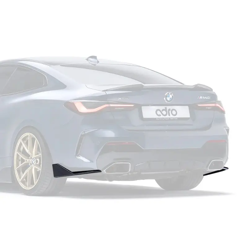 Bmw 4 Series & M440i G22 Carbon Fibre Rear Winglets By Adro (2020+) 1