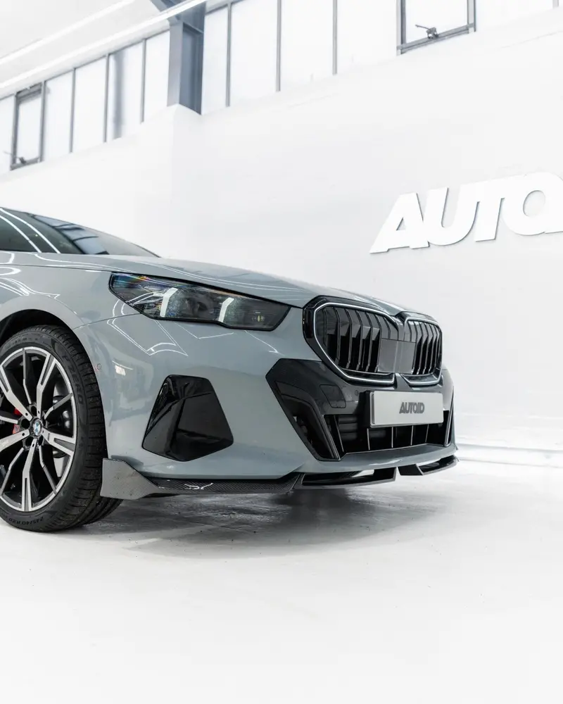 Bmw 5 Series G60 G61 M Sport Pre-Preg Carbon Fibre Front Splitter By Form (2024+) 2