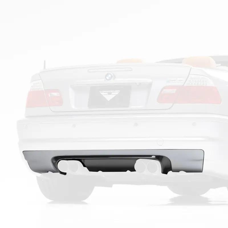 Bmw E46 M3 V-Csl Aero Rear Diffuser By Vorsteiner 2