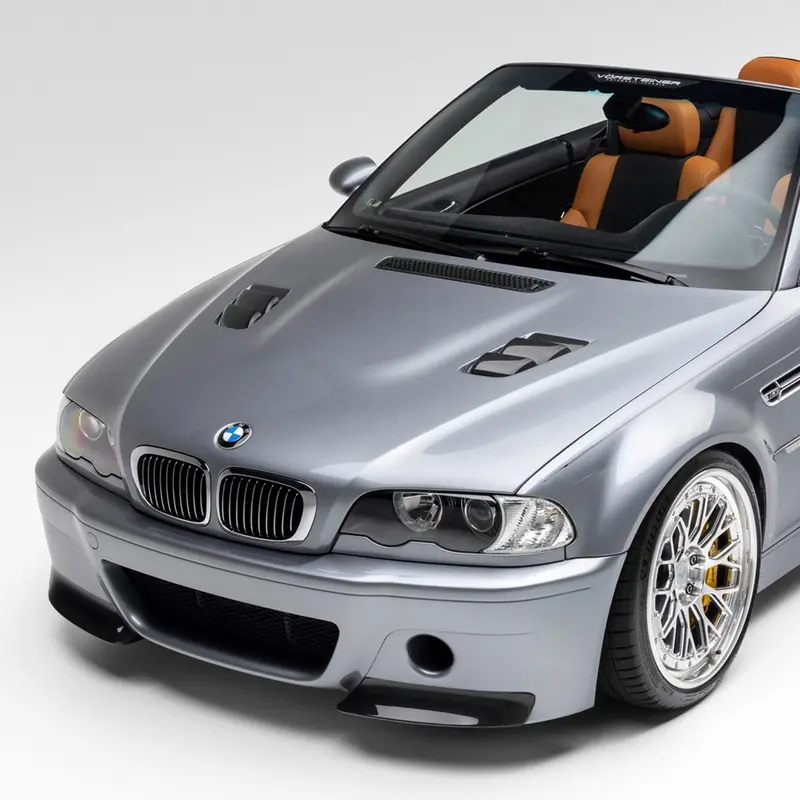 Bmw E46 M3 V20 Aero Hood Carbon Fiber By Vorsteiner 1