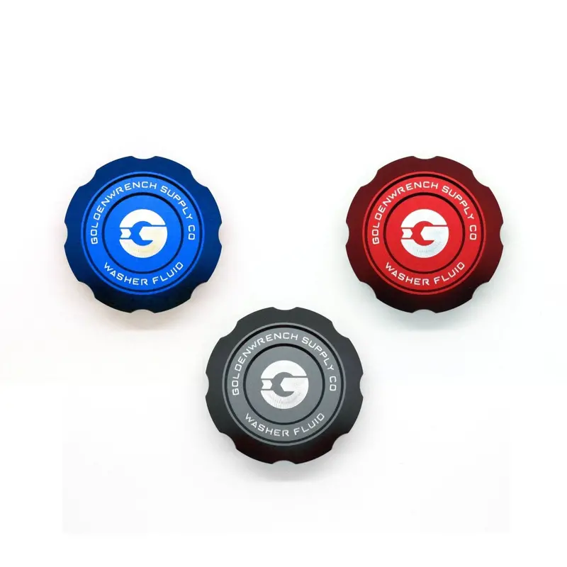 Bmw F Series Billet Washer Fluid Cap By Goldenwrench 1