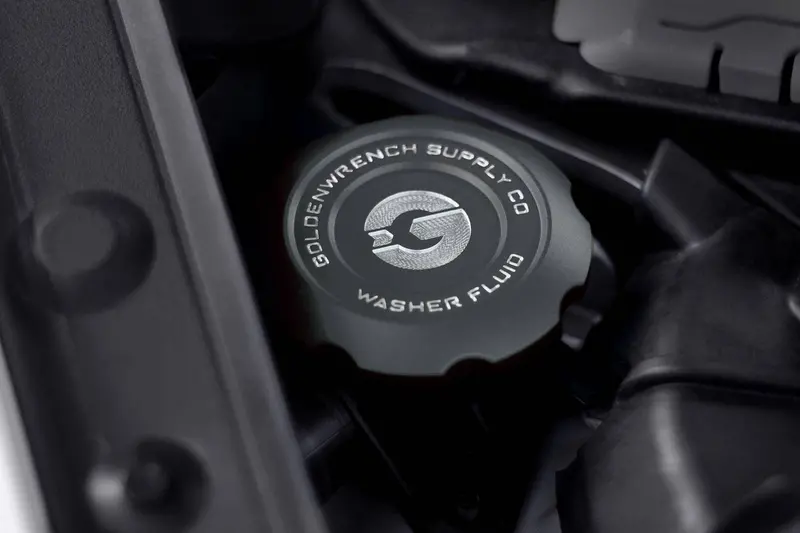 Bmw F Series Billet Washer Fluid Cap By Goldenwrench 3