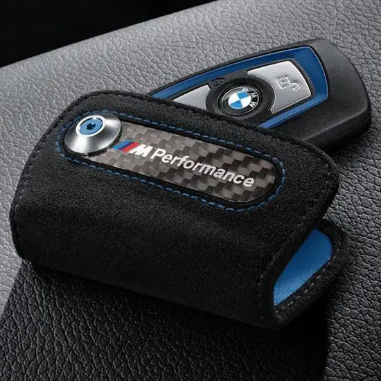 Bmw F Series Genuine M Performance Alcantara Key Case 2.0 (2012-2021) 1
