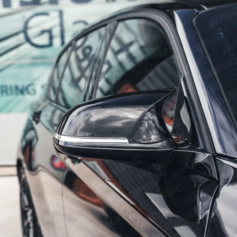 Bmw F Series Performance M Style Gloss Black Wing Mirror Units By Trevora (2012-2019) 2