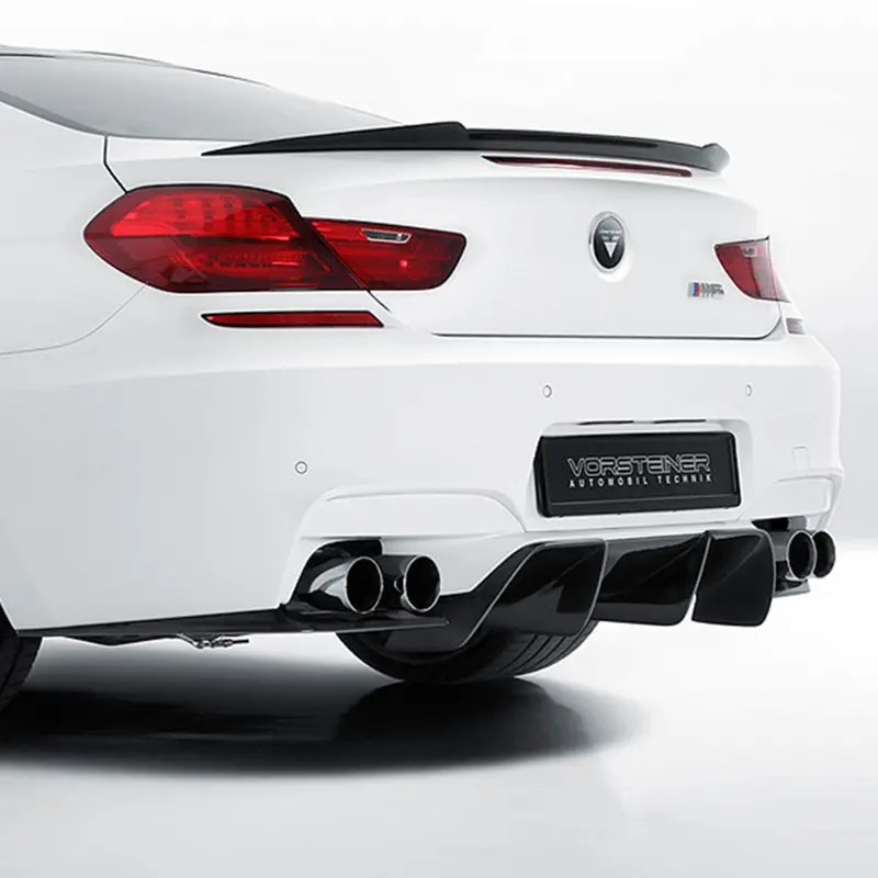 Bmw F12 M6 V-Style Aero Rear Diffuser By Vorsteiner 1