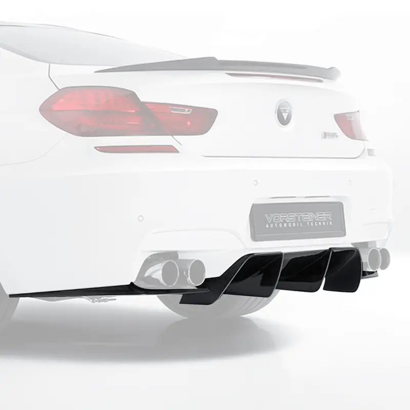 Bmw F12 M6 V-Style Aero Rear Diffuser By Vorsteiner 2