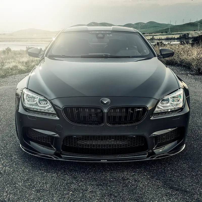 Bmw F12 M6 V-Style Gts-V Aero Performance Front Spoiler By Vorsteiner 1