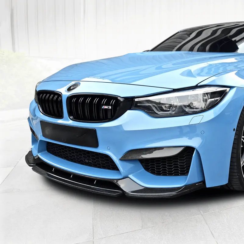 Bmw F80 M3 & F82 F83 M4 Gts-V Carbon Fiber Front Splitter 1