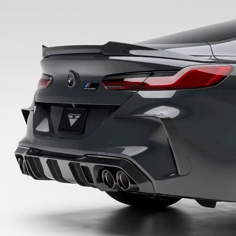 Bmw F91/F92/F93 M8 Vrs Aero 2 Pc Eye Brows On Rear Bumper 1