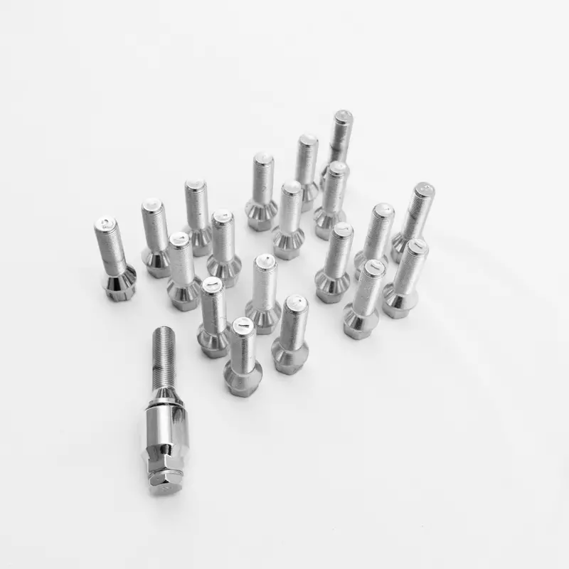 Bmw G Series Bimecc 5X112 Silver Wheel Spacers Set With Bolts (2017+) 4