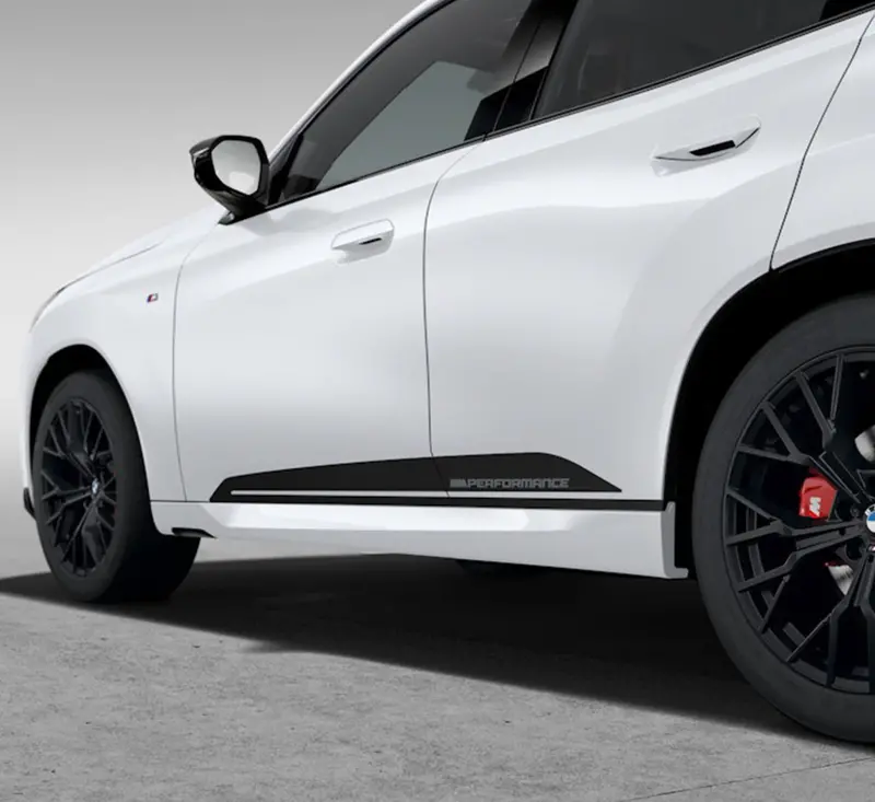 Bmw G45 X3 M Performance Genuine Side Decals In Frozen Black (2025+) 1