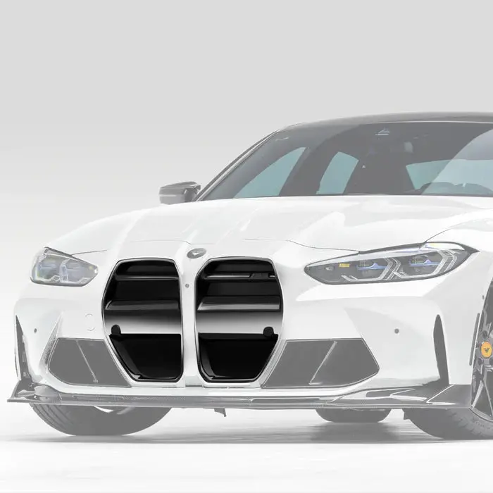 Bmw G80 G81 M3 & Bmw G82 G83 M4 Abs Plastic Vrs Aero Front Kidney Grille By Vorsteiner (2020+) 1
