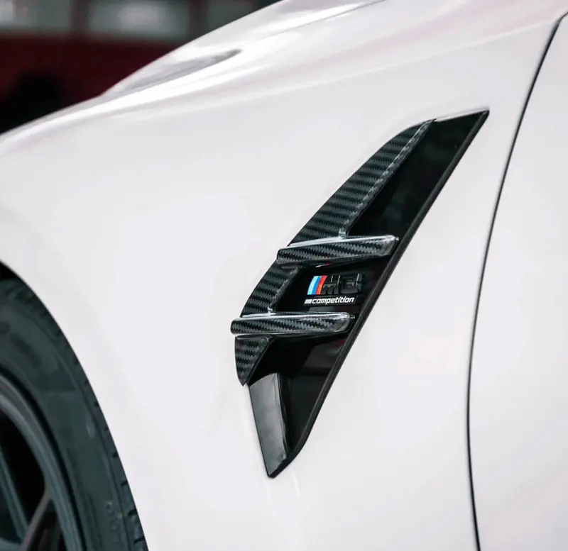 Bmw G80 G81 M3 & G82 G83 M4 Pre-Preg Carbon Fibre Side Fender Trim Covers By Form (2021+) 2