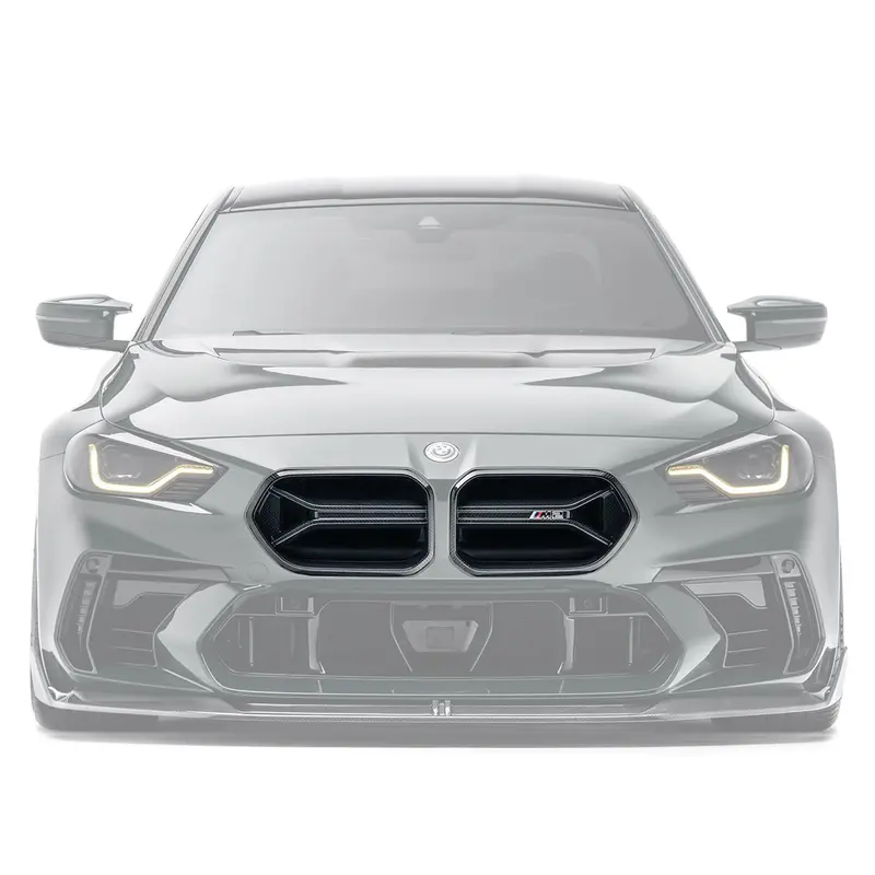 Bmw G87 M2 Carbon Fiber Front Grilles For Adro Front Bumper By Adro 1