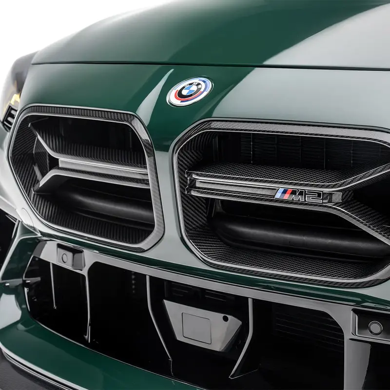 Bmw G87 M2 Carbon Fiber Front Grilles For Adro Front Bumper By Adro 2