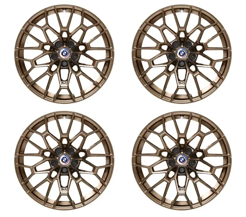 Bmw G87 M2, G80 M3 & G82 M4 827M Gold Bronze Genuine M Performance Wheels (2021+) 1