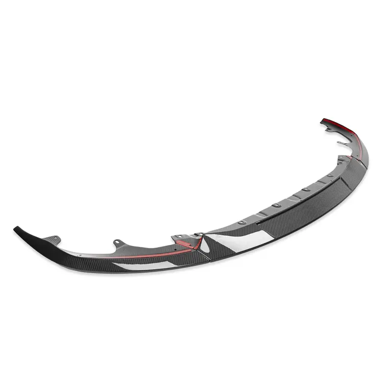 Bmw G87 M2 Tr87 Pre-Preg Carbon Fibre Flat Front Splitter By Trevora (2023+) 1