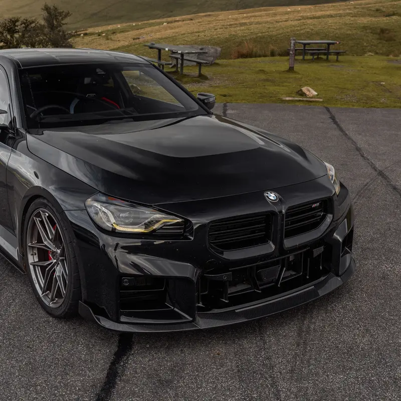 Bmw G87 M2 Tr87 Pre-Preg Carbon Fibre Front Splitter With Winglets By Trevora (2023+) 2