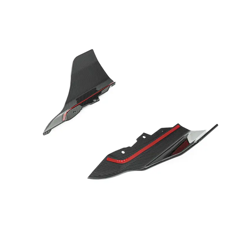 Bmw G87 M2 Tr87 Pre-Preg Carbon Fibre Rear Bumper Winglets By Trevora (2023+) 1