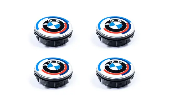 Bmw Heritage Floating Wheel Center Cap Set - 56Mm 1