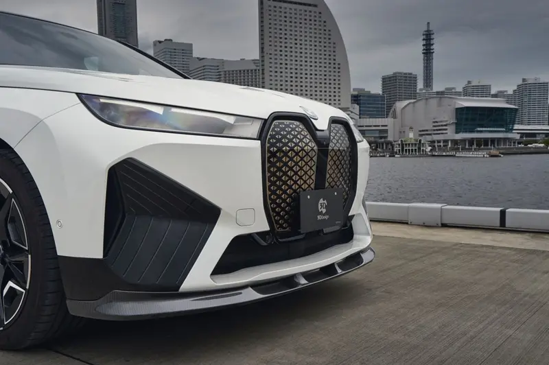 Bmw I20 Ix Carbon Fibre Front Splitter By 3D Design (2022+) 1