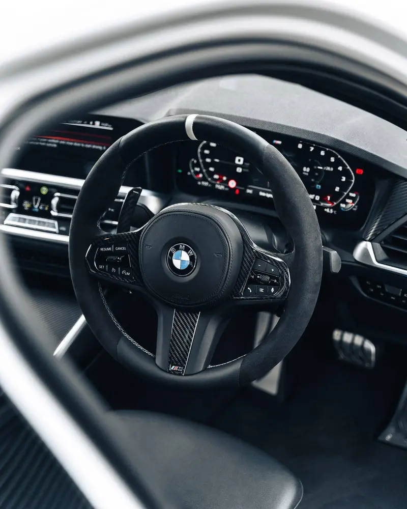 Bmw M Sport Pre-Preg Carbon Fibre Steering Wheel Trim By Form (2018-2024) 2