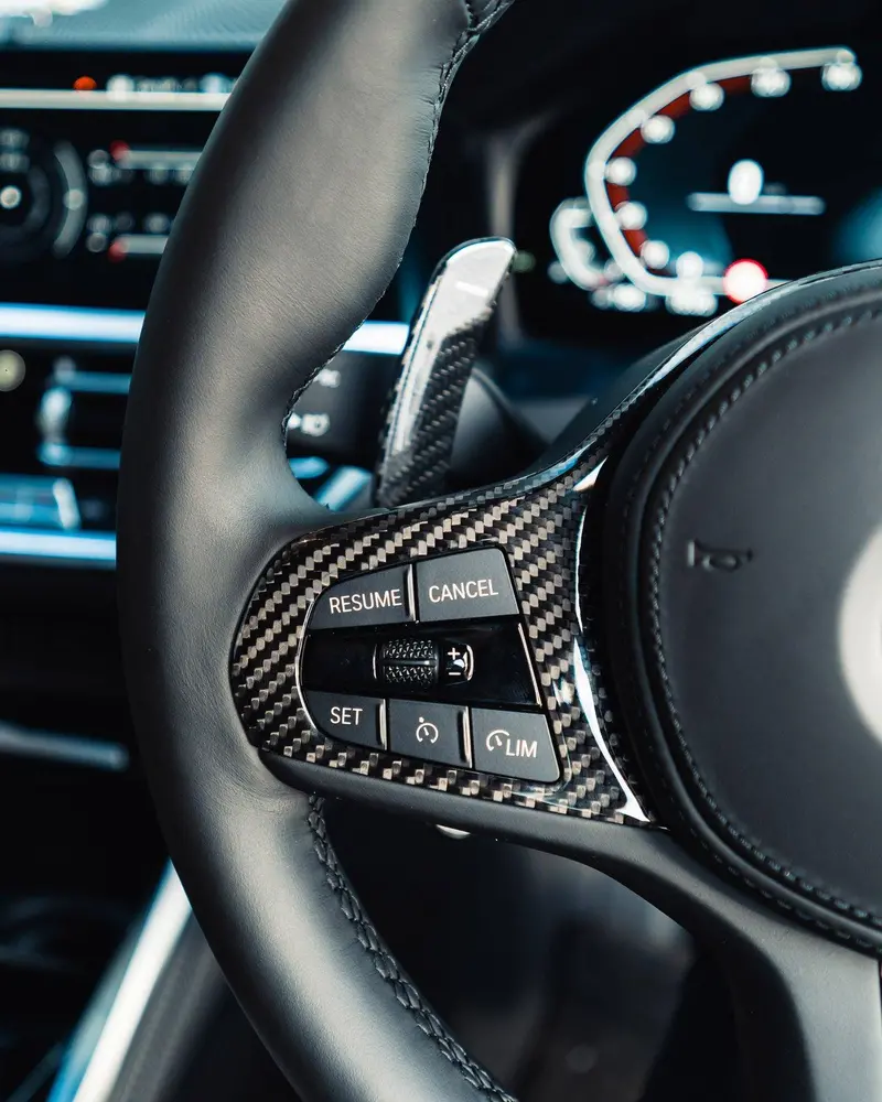 Bmw M Sport Pre-Preg Carbon Fibre Steering Wheel Trim By Form (2018-2024) 3