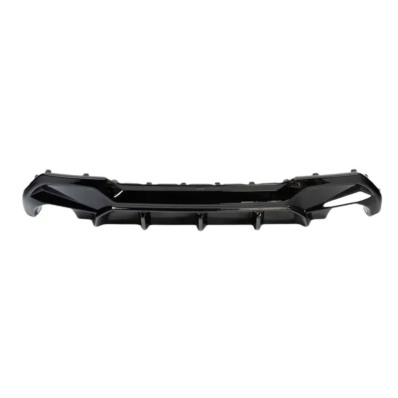 Bmw M135i & 1 Series Dual Exit (128Ti, 120D, 120I) F40 Evo-1 Gloss Black Rear Diffuser By Zaero (2019-2024) 1