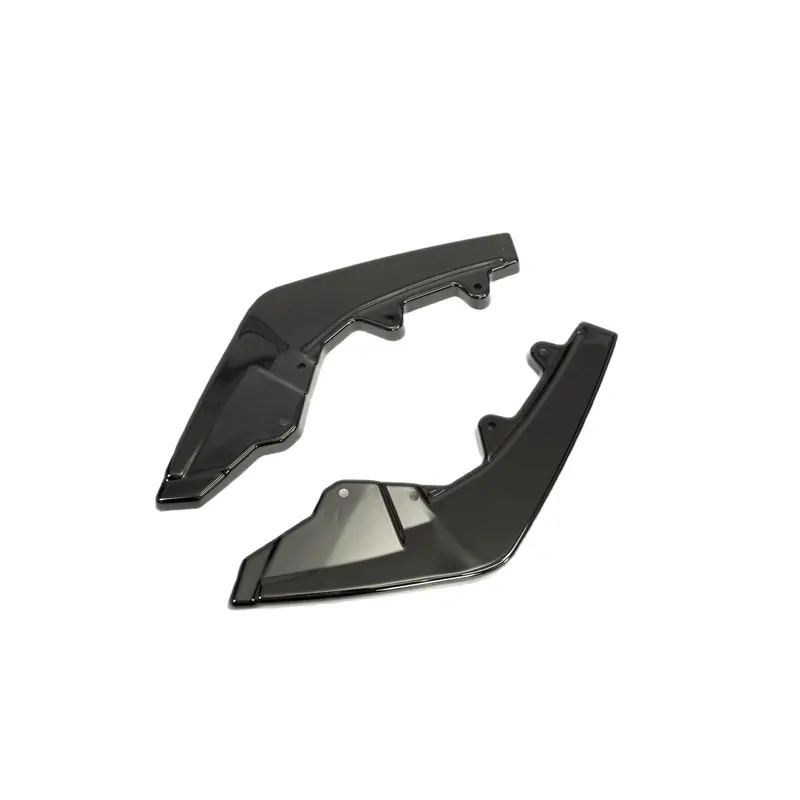 Bmw M135i & M140i F20 F21 Lci Evo-1 Gloss Black Diffuser Side Spat Flap Extensions By Zaero (2015-2019) 1