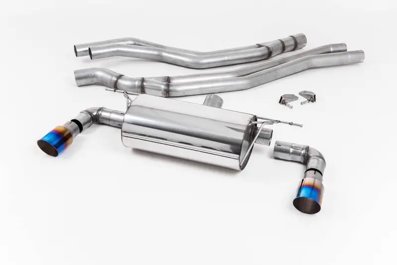 Bmw M140i F20 F21 Lci (Non-Opf/Gpf) Cat Back Exhaust System By Milltek (2015-2018) 5