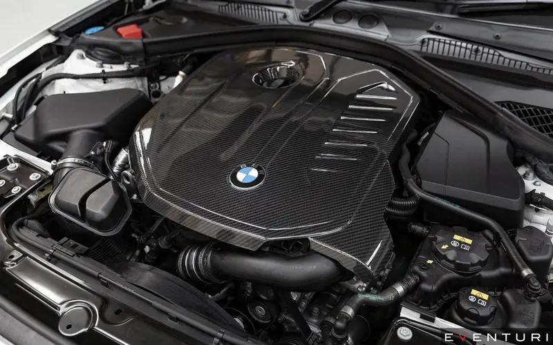 Bmw M140i F20, M240i F22, 340I F30 & 440I F32 Eventuri Carbon Fibre Engine Cover 1
