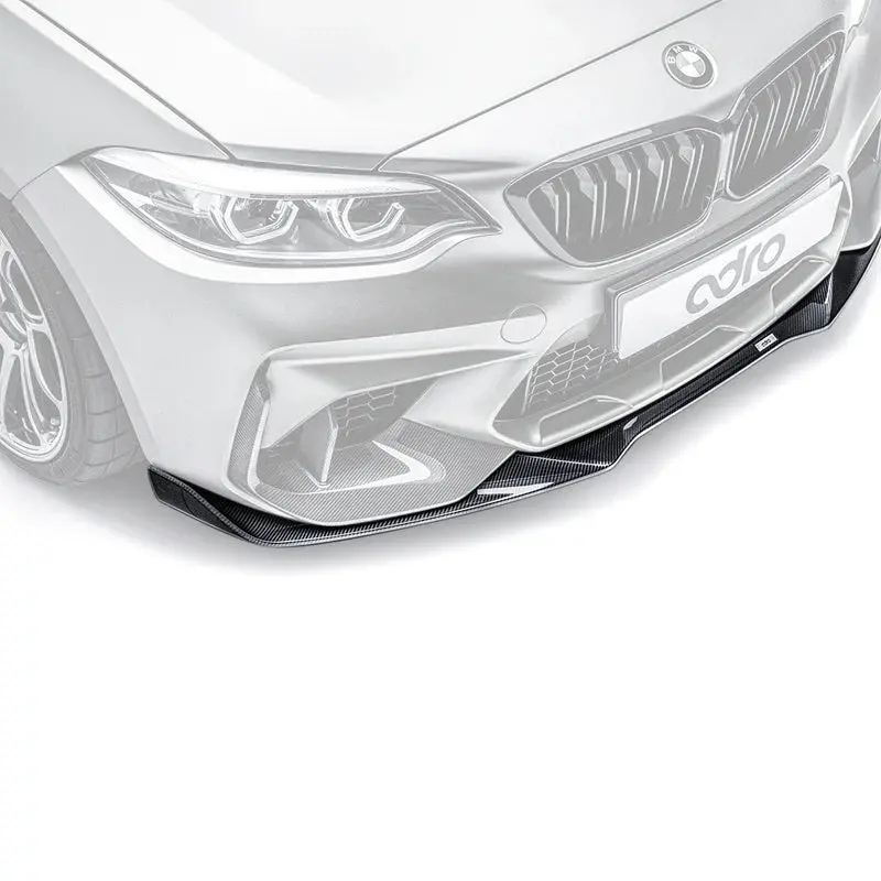 Bmw M2 Competition F87 Carbon Fibre Front Splitter By Adro (2018-2021) 1