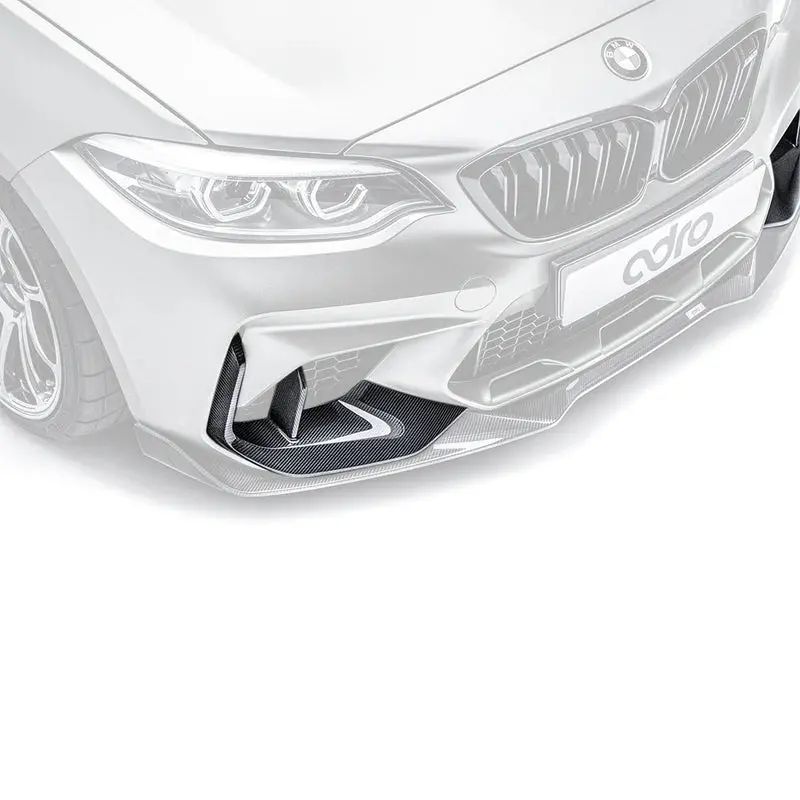 Bmw M2 Competition F87 Carbon Fibre Front Splitter By Adro (2018-2021) 2