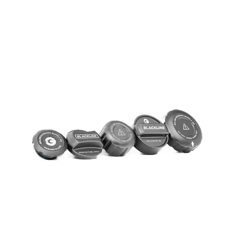 Bmw M2 Competition F87, M3 F80 & M4 F82 Engine & Fuel Cap Set By Goldenwrench 1